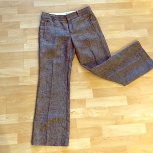 Grey linen slacks